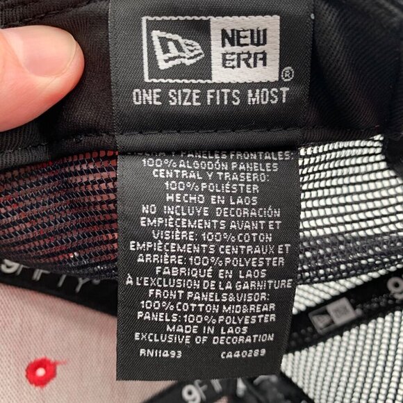 St Louis Cardinals Navy Blue Red New Era Low Profile Snapback Trucker Hat New - Picture 5 of 6